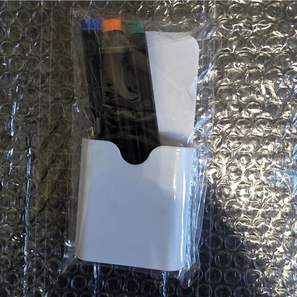 Black Acrylic Weekly Magnetic Planner 2pc Set - Picture 4 of 5